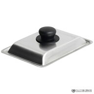 ウルシヤマ ステンレス蓋 玉子焼用 内径19×14cm 【日本製 朝食 お弁当作り 蒸し焼き 調理道具 丈夫 サテ…