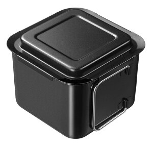 【送料無料】和平 ポコフリット 角型オイルポット 0.8L RD-0097