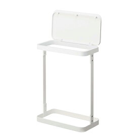 送料無料　山崎実業　5401 ゴミ袋ホルダー ルーチェ スリム ホワイト