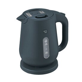 象印 電気ケトル 1.2L ソフトブラック CK-VB12 BM 【ZOJIRUSHI ケトル すぐに 沸く スピード ロック 安全】