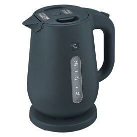 象印 電気ケトル 1.5L ソフトブラック CK-VB15 BM 【ZOJIRUSHI ケトル すぐに 沸く スピード ロック 安全】