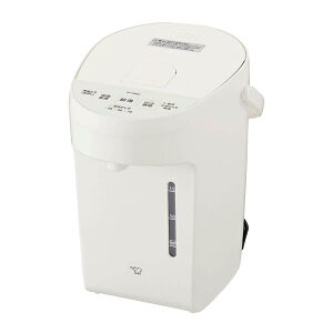 象印 電気ポット 2.0L ホワイト CP-EB20 WA 【ZOJIRUSHI 電気ポット 電動 ポット マイコン 沸とう コンパクト 小さい 省スペース モデル】