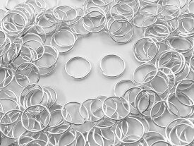 【2点以上まとめ買いで得得】 丸カン　シルバー　白銀　8mm　200個　マルカン　アクセサリー　ピアス　イヤリング　パーツ　連結パーツ　キーホルダー　ストラップ　金具　アクセサリーパーツ　ハンドメイドパーツ　AP0994