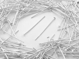 【2点以上まとめ買いで得得】 Tピン 30mm シルバー 白銀 200本 アクセサリー パーツ 金具 丸カン 9ピン 金具 丸ピン ビーズ金具 チャーム金具 基礎パーツ ハンドメイドパーツ 手芸パーツ AP1011