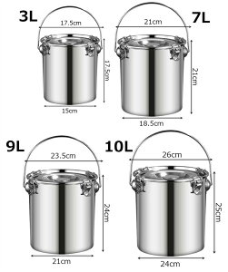  Ɩp XeX Wt IHΉ KXΉ ǂ bNt 肪܂ ύݗ 傫 X[v/J[p ۑe ĂHpȂǂ̒ 16cm`25cm 