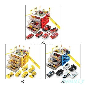 ミニカー 車 おもちゃ 駐車場 引き出し 収納ボックス ケース