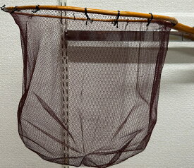 替網　茶色　直径36cm　450目ー2.5mm　渓流・鮎　タモ網　交換用