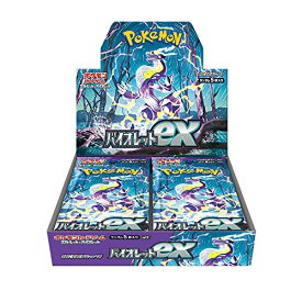 ポケモンカードゲーム スカーレット&バイオレット 拡張パック バイオレット ex BOX シュリンク付 プロモカード無