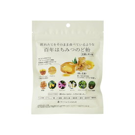 だいじょうぶなもの 百年はちみつのど飴 レザーウッドハニー + ハーブキャンディ(生姜レモン味)