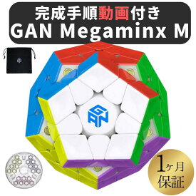2024年版 GANCUBE GAN Megaminx M ステッカーレス メガ メガミンクス スピードキューブ ミニキューブ ルービックキューブ ガンキューブ