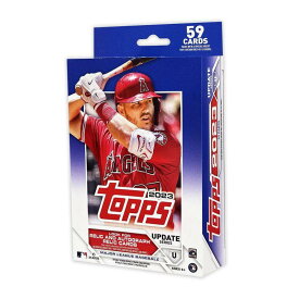 トップス 2023 アップデート シリーズ ベースボール メジャーリーグ カード ハンガーボックス 大谷翔平 MLB Topps Updates Hanger Box 59枚入り 輸入品