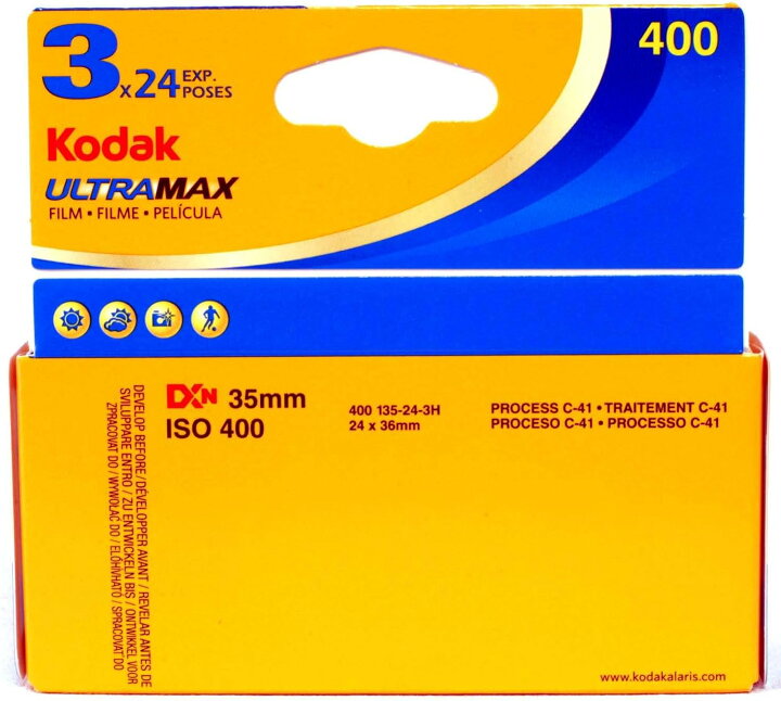楽天市場】Kodak コダック ULTRAMAX ウルトラマックス 400 35mm カラー 