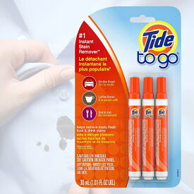 3本セット Tide to go しみ抜き しみ取り ペン 10ml タイド instant stain remover 携帯