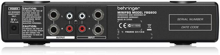 楽天市場】BEHRINGER ベリンガー MINIFBQ FBQ800 グラフィック 