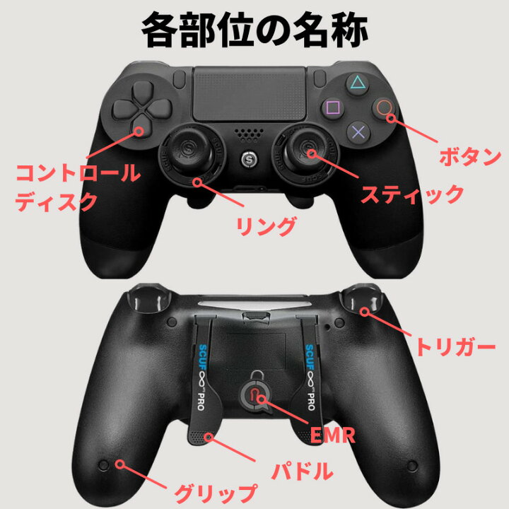 楽天市場】2022年 最新装備フルカスタム スカフ プロ コントローラー  