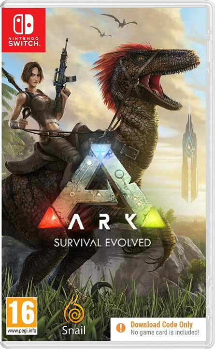 楽天市場 ダウンロード版 Ark Survival Evolved 日本語選択可能 アーク サバイバル エボルブド Nintendo Switch 任天堂 スイッチ ダウンロードコードのみ ゲームカード ソフト は入っておりません 輸入品 Kkpl楽天市場店