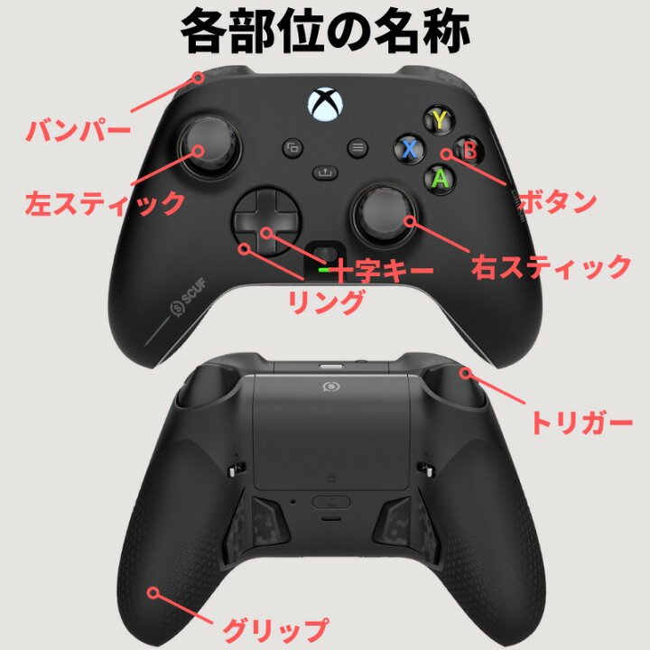 楽天市場 スカフ インスティンクト コントローラー Scuf Instinct Controller フルカスタム Xbox スティック ゲーム プロコン 21年 最新モデル Kkpl楽天市場店