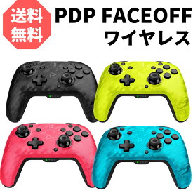 日本語説明書付き！PDP Faceoff Wireless Deluxe Controller 任天堂 スイッチ ワイヤレス Pro コントローラー フェイスオフ デラックス 無線【輸入品】※訳あり