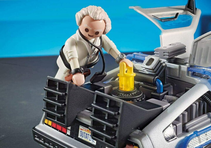 楽天市場】プレイモービル Playmobil 70317 バックトゥザフューチャー 