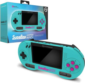 Hyperkin SUPABOY HYPER BEACH / スパボーイ ハイバービーチ スーパーファミコン/SNES(NTSC/PAL)対応 ポータブル互換機 輸入品