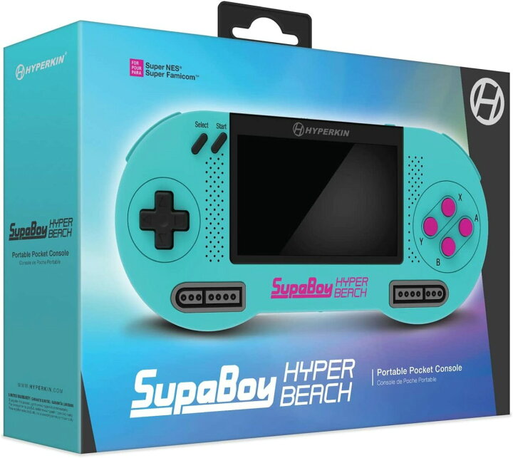 楽天市場】Hyperkin SUPABOY HYPER BEACH / スパボーイ ハイバービーチ 