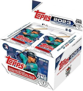 gbvX 2023 V[Y1 x[X{[ W[[O J[h Jĕ MLB Topps Series 1 Baseball Retail Box 16 24pbN BOX Ai