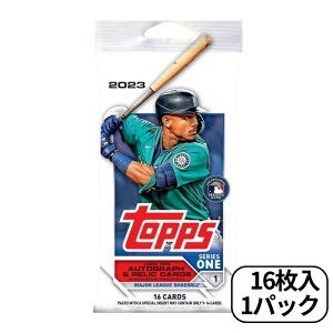 gbvX 2023 V[Y1 x[X{[ W[[O J[h eCpbN Jĕ MLB Topps Series 1 Baseball Retail Pack 16 1pbN BOX Ai