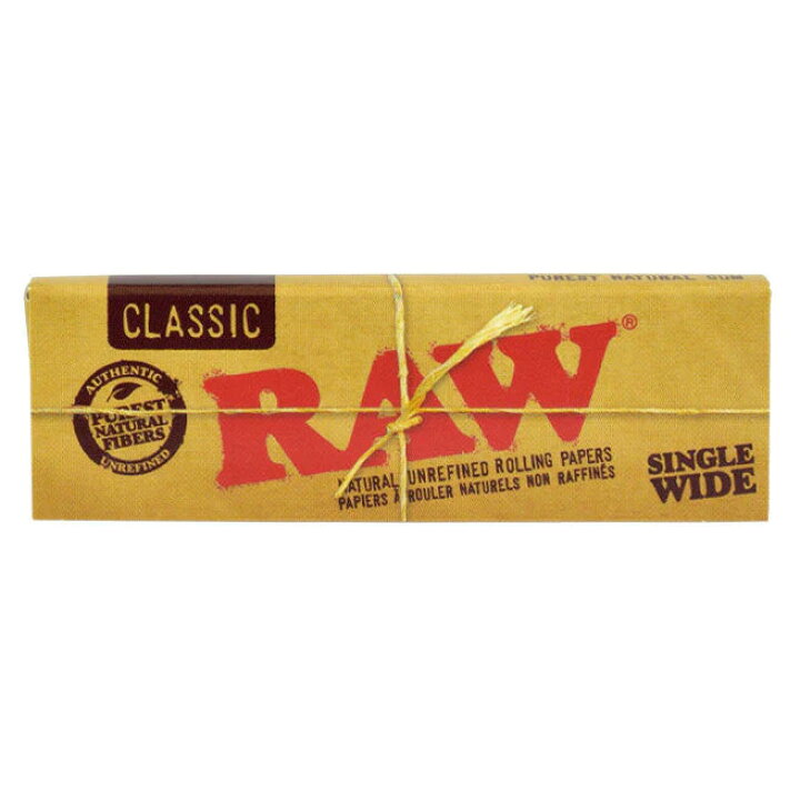 楽天市場】RAW ペーパー ロウ クラシック CLASSIC シングル ワイド 