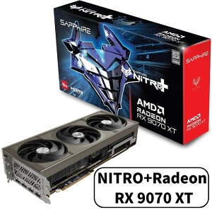 SAPPHIRE NITRO+ Radeon RX 9070 XT 16GB GAMING OC OtBbN{[h 11348-01-20G VD8983 Ai