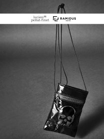 ルシアンペラフィネ　ラミダス　RAMIDUS　コラボレーション　日本限定モデル　ネックポーチ　ミラージュ　スカル　lucien pellat-finet　国内正規取扱店