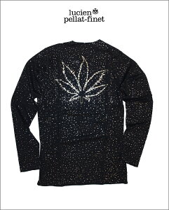 ���V�A���y���t�B�l �R���X�e���[�V���� ���[�t ����T�V���clucien pellat-finet Constellation Leaf Tshirt
