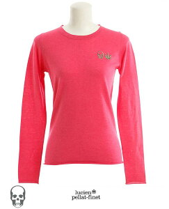 海外受注発注品 女性用lucien ルシアンペラフィネ レオパード スカル リーフ コットン カシミヤニット Pellat Finet W2bgi7949 Skull Leaf Cottoncashm Leopard 純正大セール Jlt Polinema Org