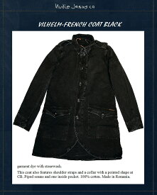 NudieJeans ヌーディージーンズ Vilhelm-French Jacket コットン ジャケット国内正規取り扱い