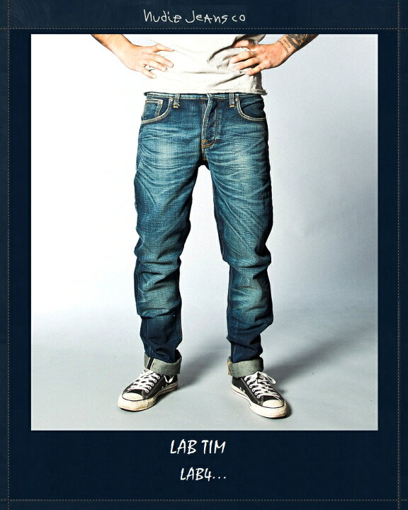 楽天市場】【NudieJeans”LAB4/TIM】【ヌーディージーンズ限定”ラボ 