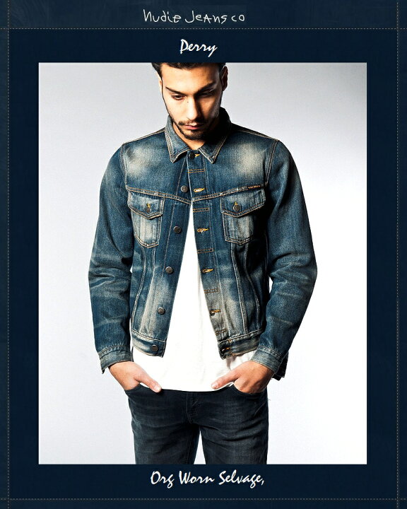 楽天市場】NudieJeans ヌーディージーンズ Perry Org.Worn.Selvage 