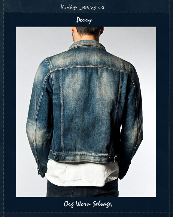 楽天市場】NudieJeans ヌーディージーンズ Perry Org.Worn.Selvage 