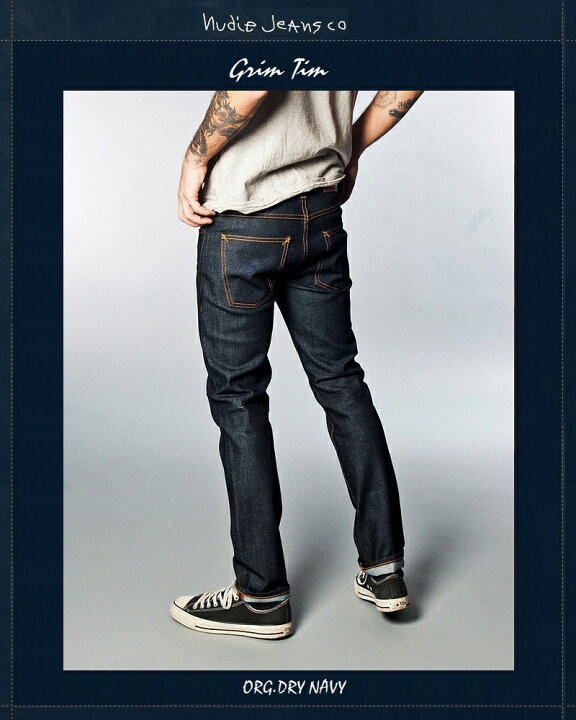 楽天市場】ヌーディージーンズ NudieJeans グリムティム オーガニック 