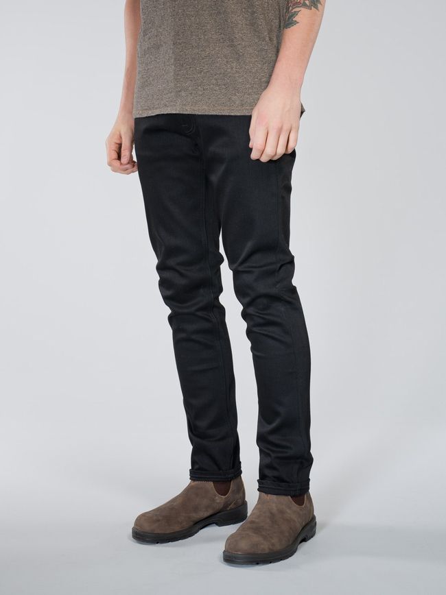 NudieJeans ブラック コールド ドライ リーンディーン L32【ヌーディージーンズ DryColdBlack LeanDean ズボン・パンツ