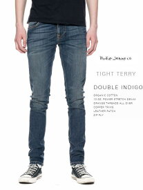 ヌーディージーンズ　タイトテリー　L30 ダブルインディゴNudieJeans TIGHTTERRY　DOUBLE INDIGOスウェーデン　デニム