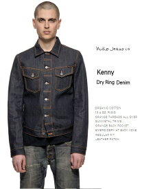 ヌーディージーンズ Gジャン　日本限定モデル　ケニーNudiejeans Kenny B26　Dry Ring デニム　スウェーデン　ジャケット