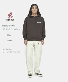 2024春夏新作　GRAMICCI　グラミチ　グラウンドアップ パンツ　ワックス　メンズ　GROUND UP PANT アウトドア　大小7つのポケットを備えた大容量ワークパンツ