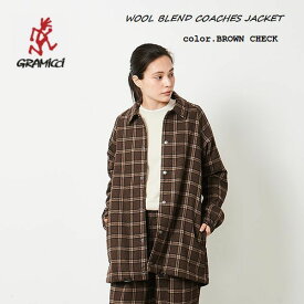 秋冬　GRAMICCI グラミチ ウール　ブレンド　コーチ　ジャケットWOOL BLEND COACHES JACKETグラミチ国内正規取り扱い