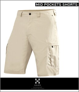 HAGLOFS Mid Pocket Shorts Men's LimeStone�z�O���t�X���K�i �~�b�h �|�P�b�g �V���[�c