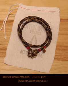 ButtonWorksAmerica�y��Concho-NylonBracelet camo�z�y�{�^�����[�N�X �R���`��.�i�C�����u���X���b�g�z