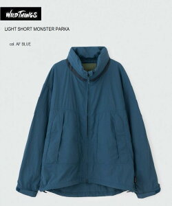 2026�t�ā@���C���h�V���O�X�@���C�g�@�V���[�g�@�����X�^�[�p�[�J�[�@Wildthings�@SHORT MONSTER PARKA�@�����Y�@�R�[�g�@�A�����J�@�A�E�g�h�A�@�~���^���[�@CORDURA NYLON��CZEREX���z���^���ϋv��