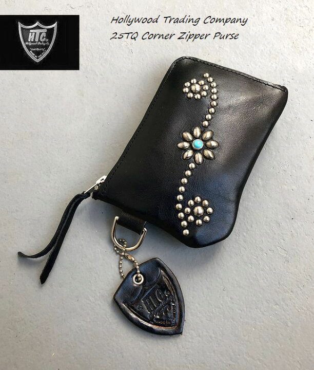 楽天市場】HTC 25TQ CORNER ZIPPER PURSE StudsWallet 