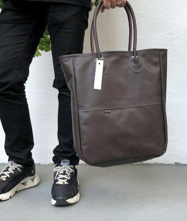 楽天市場】VANSON バンソン レザー トートバッグ ロングハンドル 