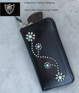 HTC�@�n���E�b�h�g���[�f�B���O�J���p�j�[�@�ʒ��@125TQW�@�^�[�R�C�Y�@�t�����[�@�W�b�p�[�@���[�W�E�H���b�g�@�A�����J���@�X�^�b�Y�@�����z�@�u���b�NHollywoodTradingCompany 125TQW ZIPPER LARGE WA