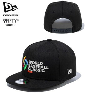 �j���[�G���@NEWERA�@�L�b�Y Youth 9FIFTY ���[���h�x�[�X�{�[���N���V�b�N�@World Baseball Classic�@WBC���S �u���b�N �}���`�@���胂�f���@�݌Ɍ���@�L�b�Y�@���[�X�@�x�[�X�{�[���L���b�v 15073393