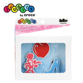 クロックス crocs　ジビッツ Disney Princess icon 3PK　ディズニープリンセスアイコン3パック【クロックス国内正規取り扱い】